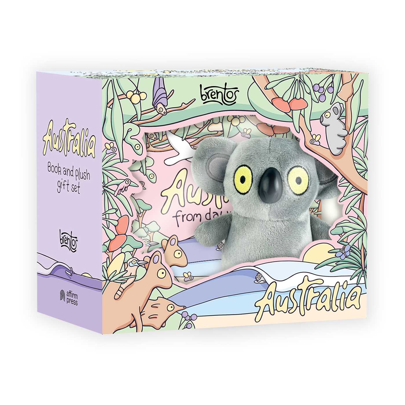 Brentos' Australia: Book and Toy Gift Set