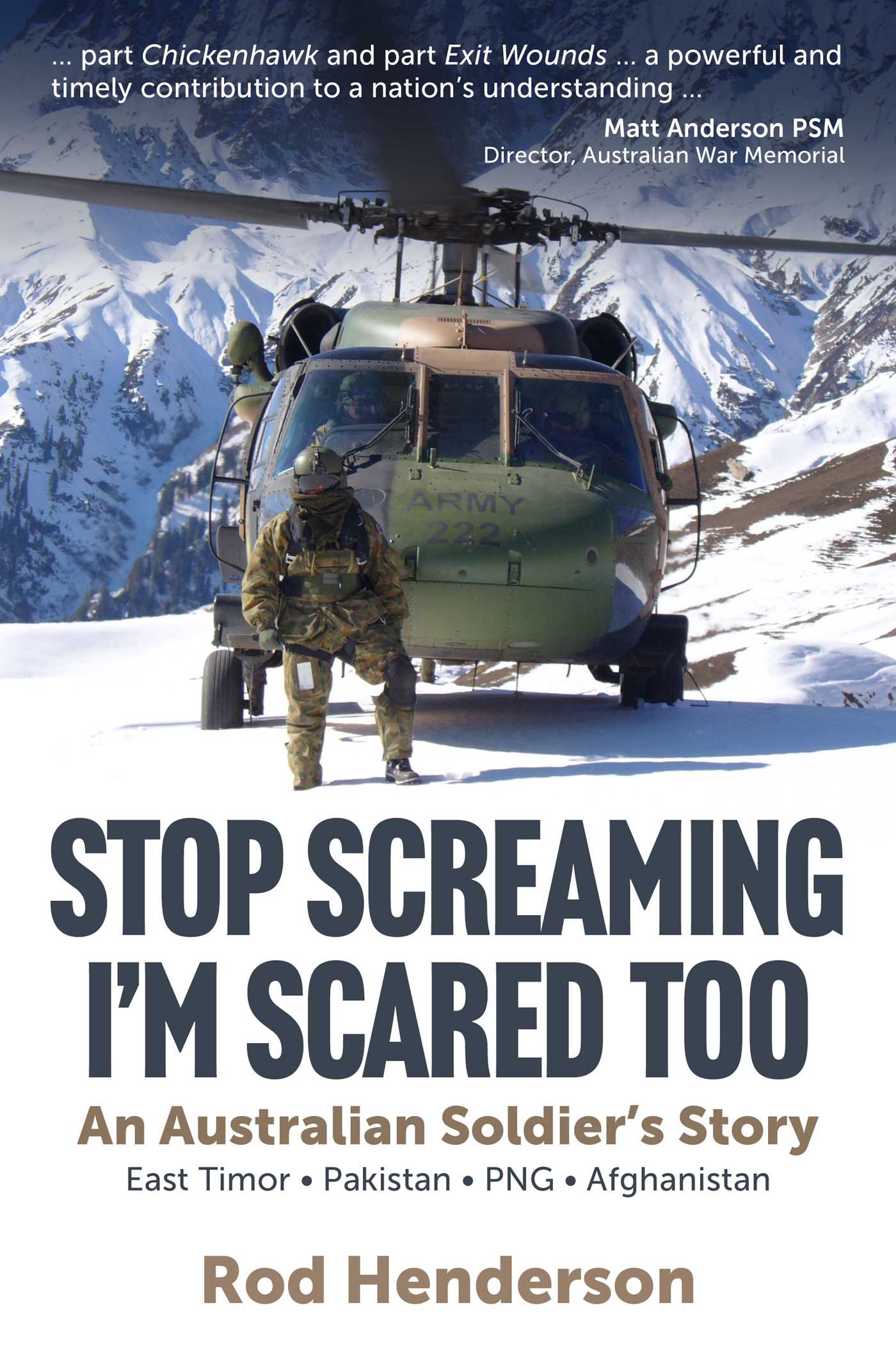 Stop Screaming I’m Scared Too by Rod Henderson
