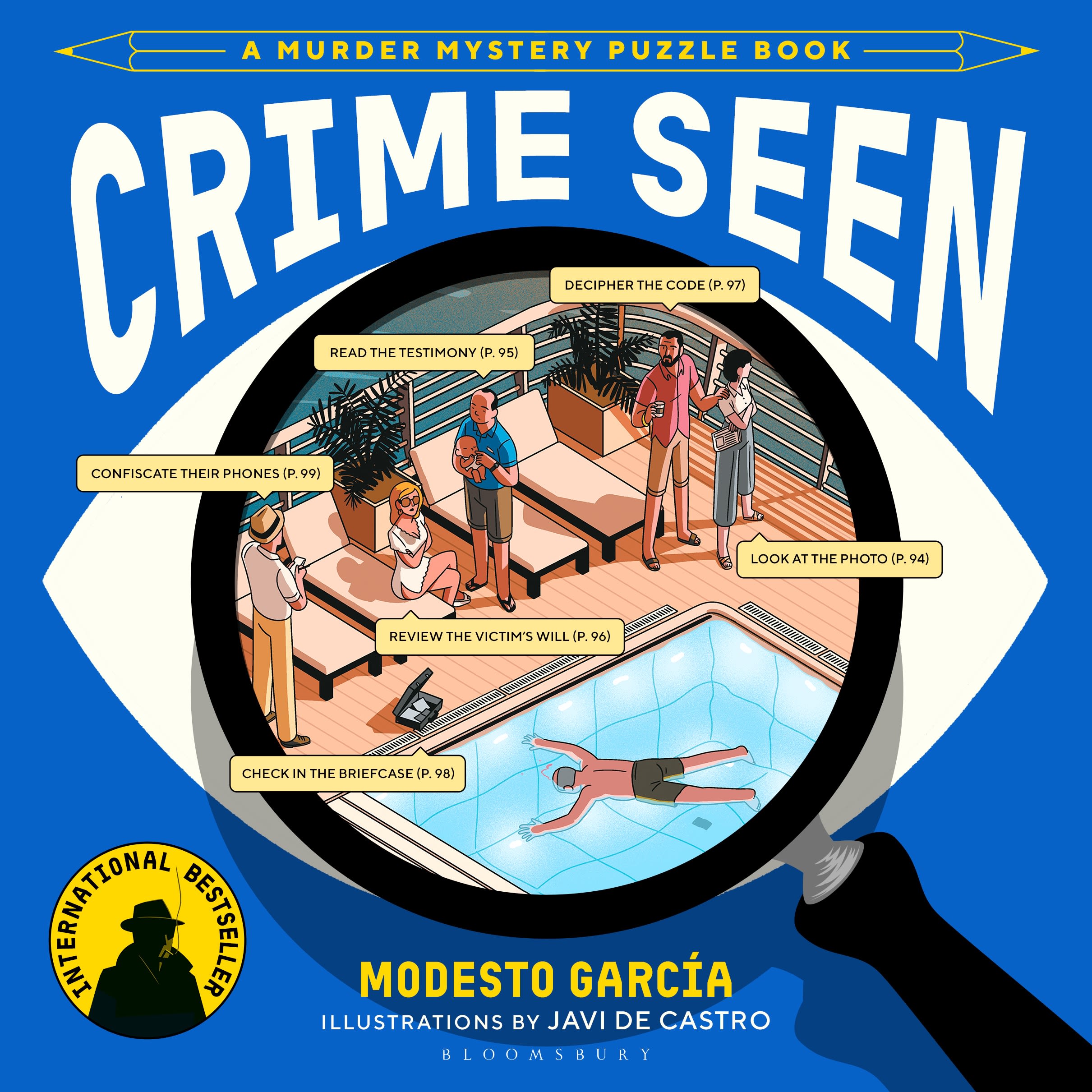 Crime Seen: The Internationally Bestselling Murder Mystery Puzzle Book