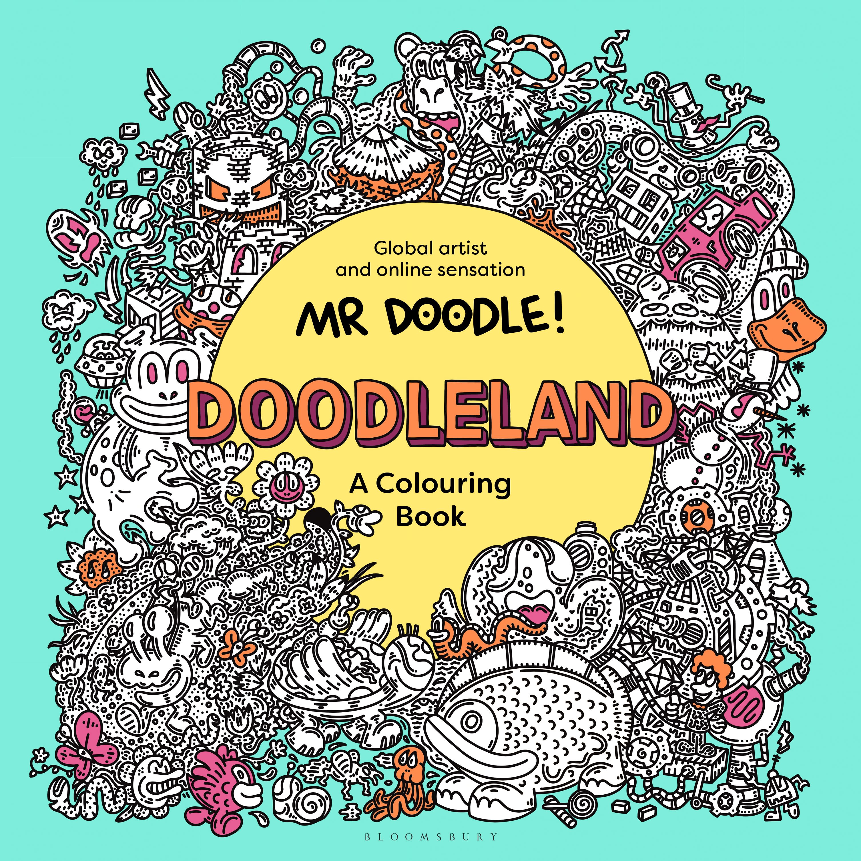 DoodleLand: A Colouring Book