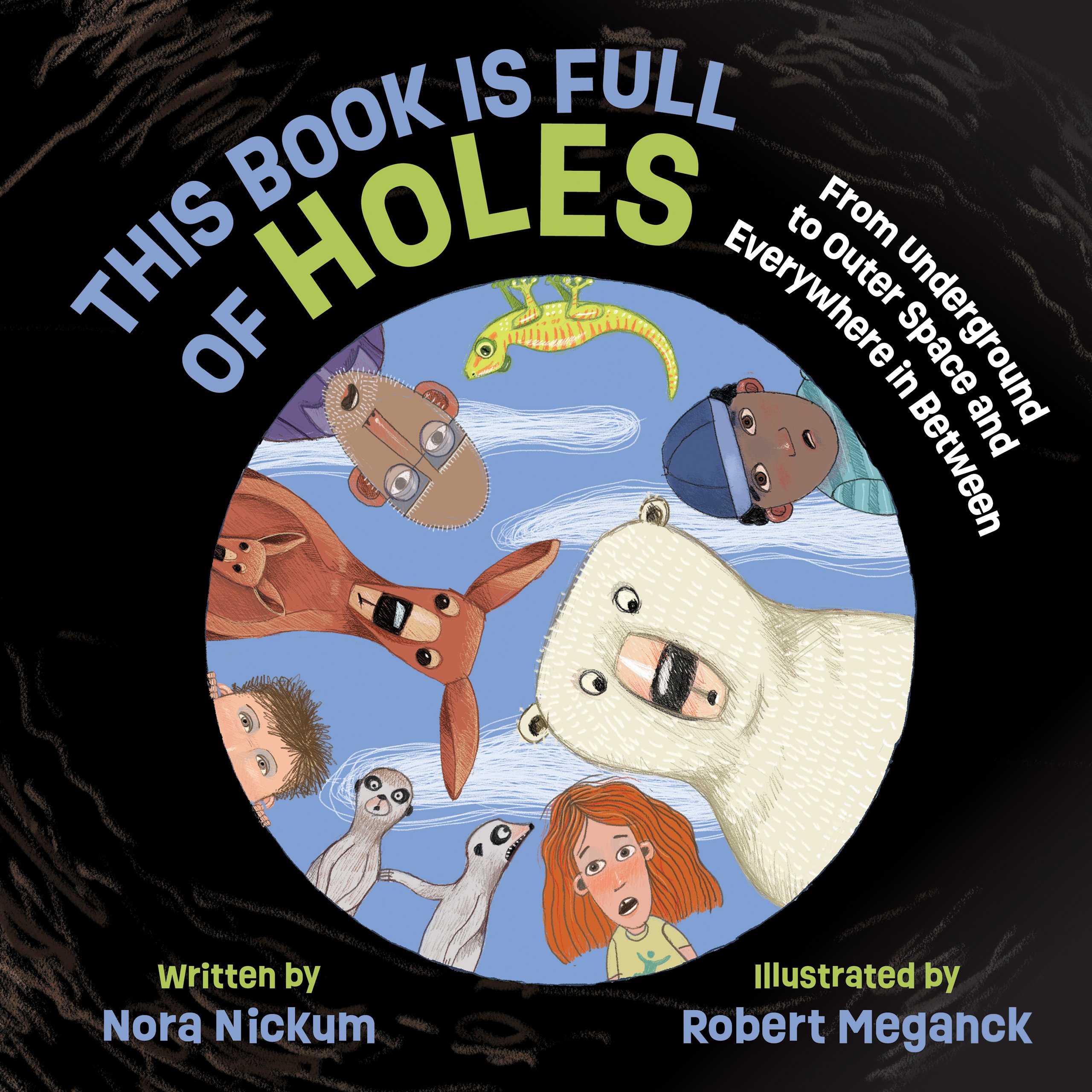 This Book Is Full of Holes by Nora Nickum, Illustrated by Robert Meganck