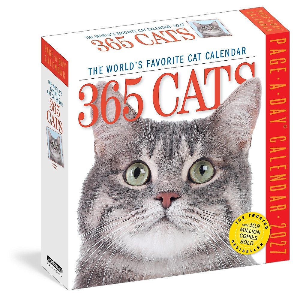 365 Cats Page-A-Day  Calendar 2027