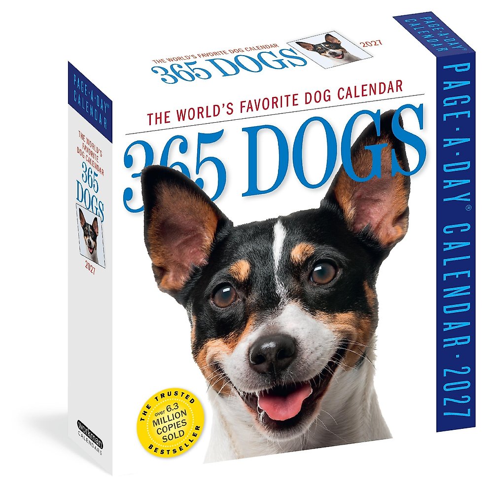 365 Dogs Page-A-Day  Calendar 2027