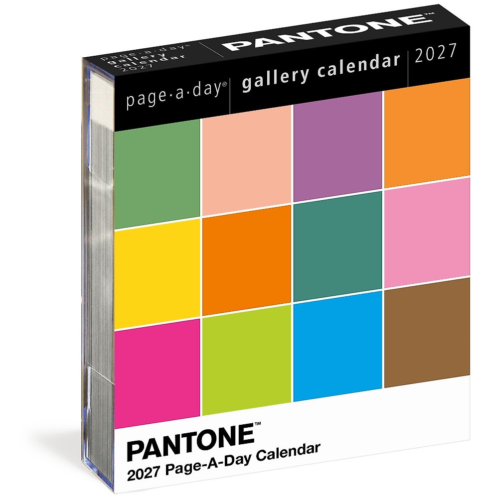 PANTONE  Page-A-Day  Gallery Calendar 2027