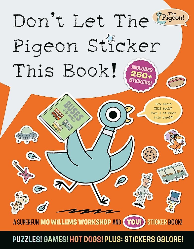 Don't Let The Pigeon Sticker This Book!