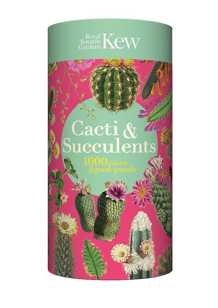 Kew Jigsaw Puzzle: Succulents & Cacti