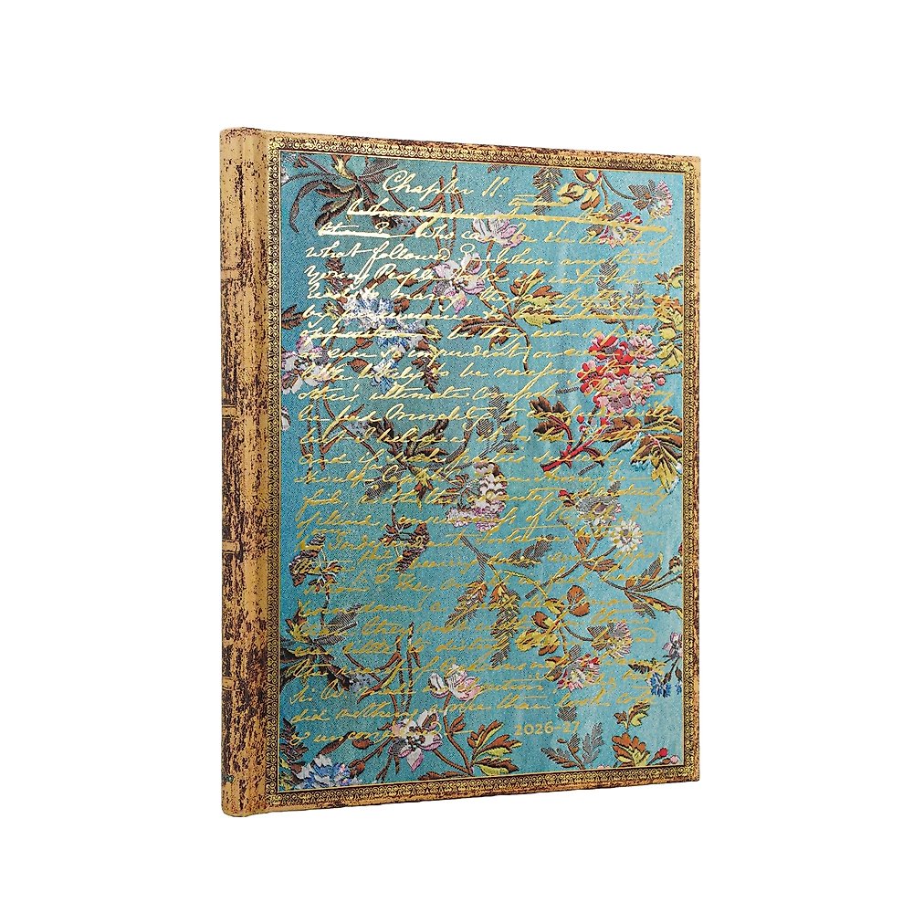 2027 Jane Austen, Persuasion (Embellished Manuscripts Collection) Ultra 18-Month Hardcover Dayplanner (Elastic Band Closure) Vertical