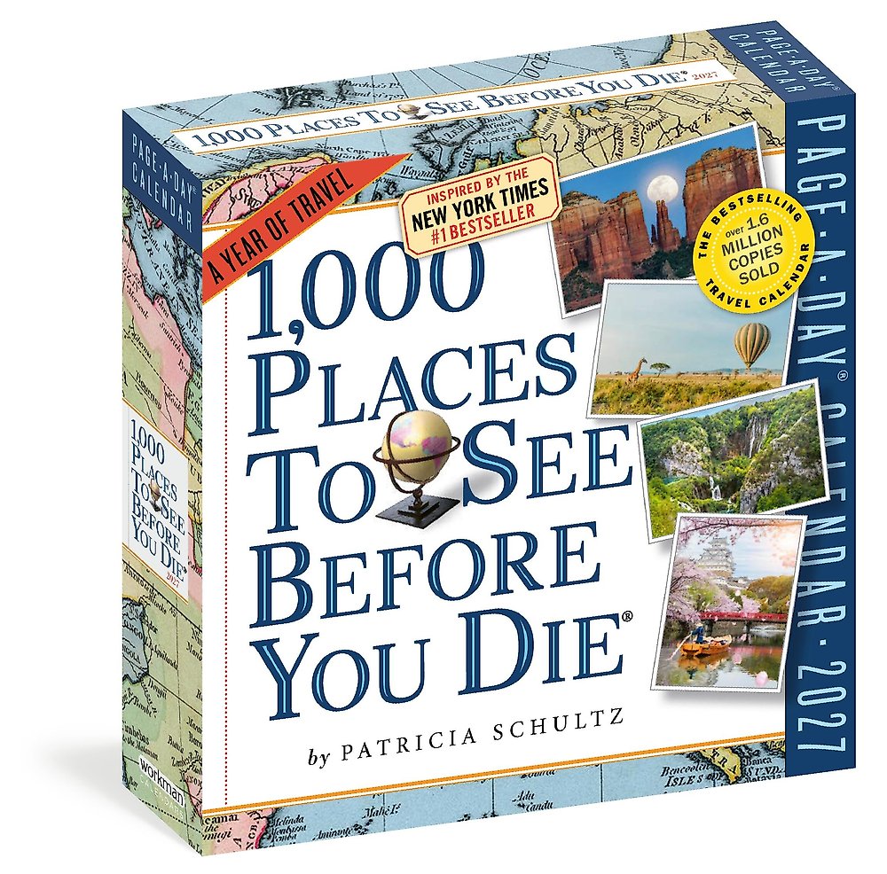 1,000 Places to See Before You Die Page-A-Day  Calendar 2027