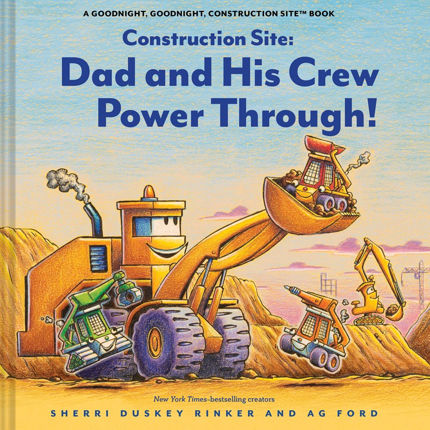 Construction Site: Dad and His Crew Power Through!