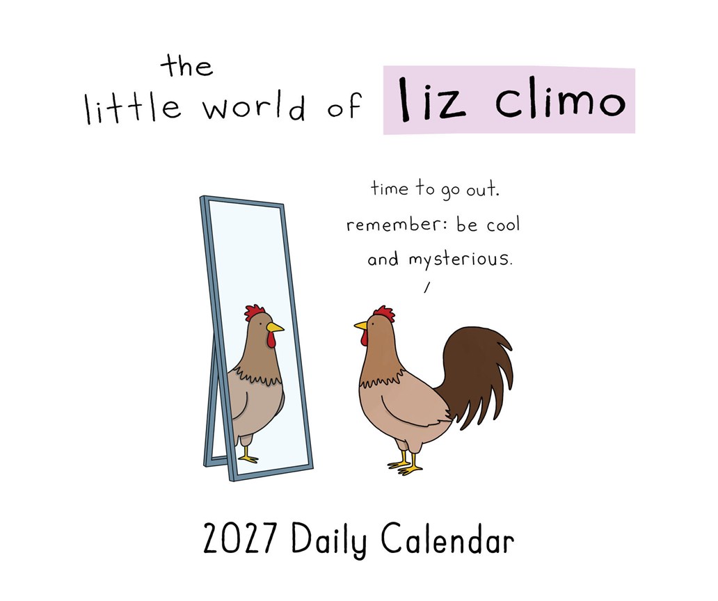 The Little World of Liz Climo 2027 Daily Calendar