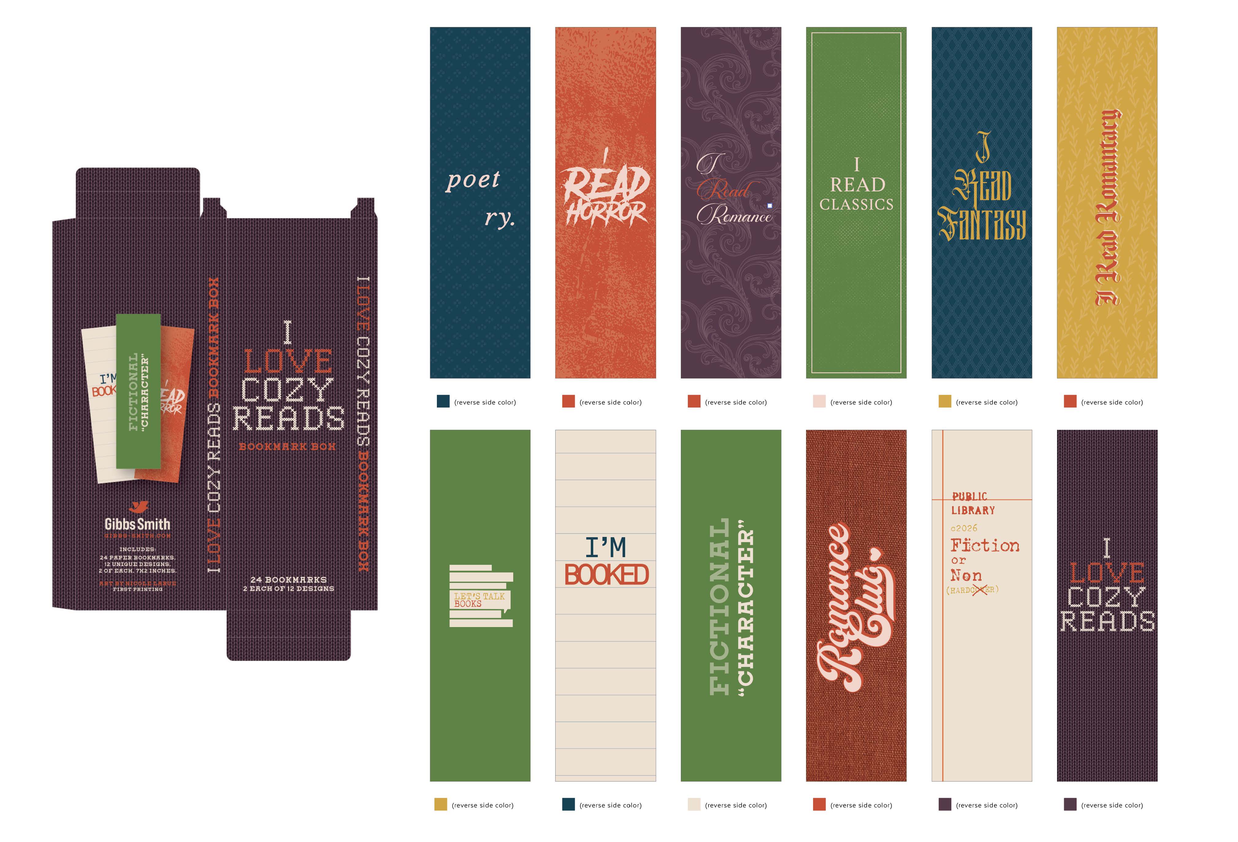 I Love Cozy Reads Bookmark Box
