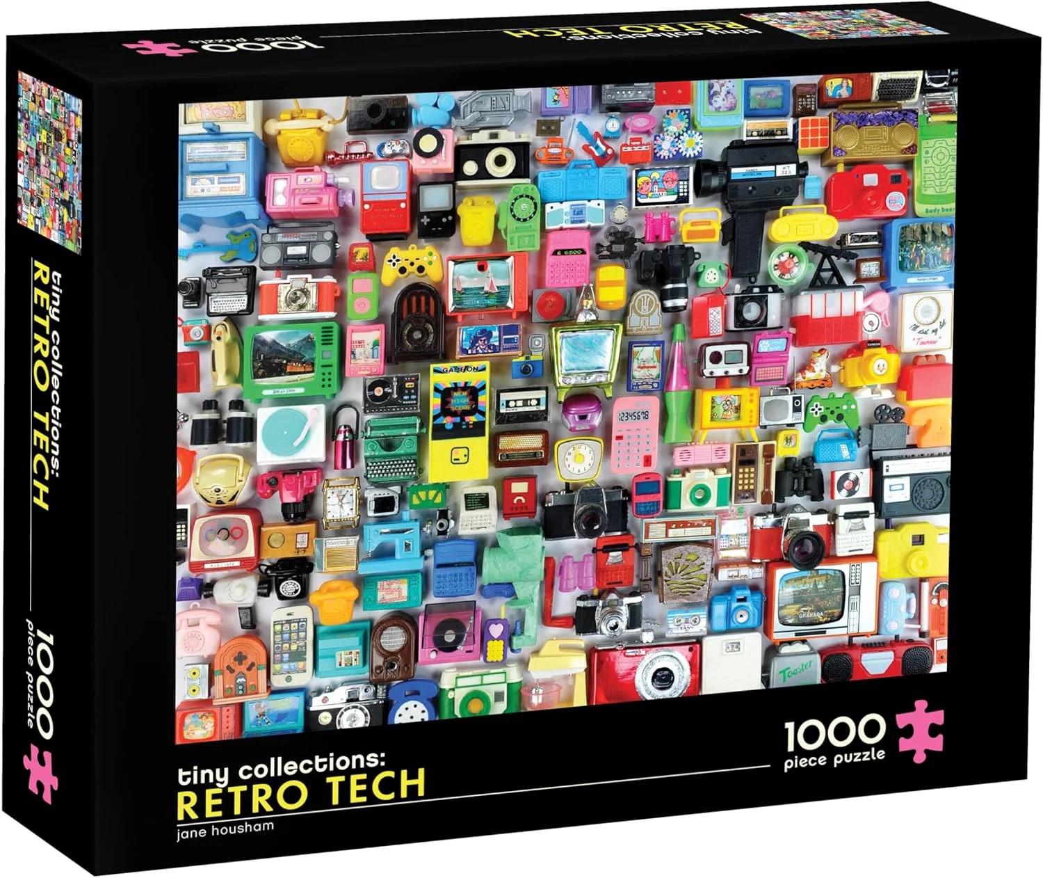 Tiny Collections Retro Tech 1000-Piece Puzzle