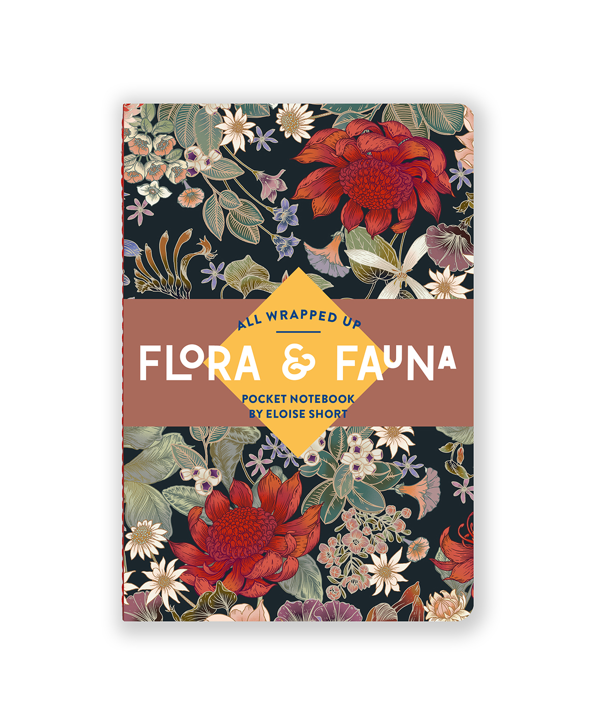 All Wrapped Up: Flora & Fauna by Eloise Short Pocket Notebook