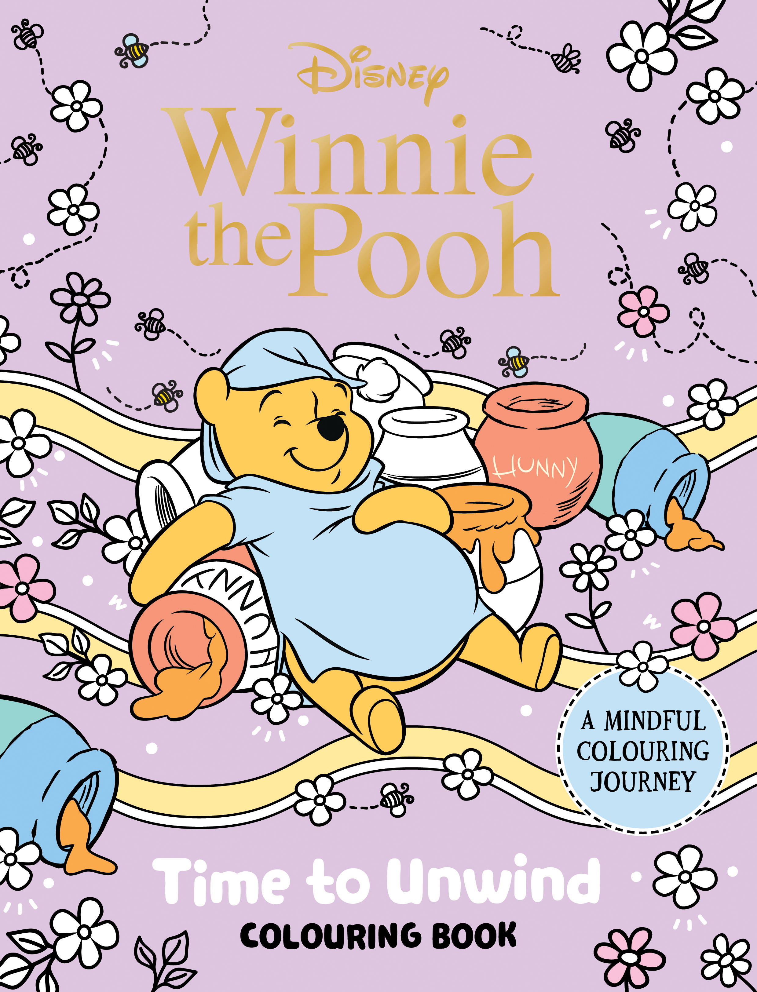 Winnie the Pooh: Time to Unwind Colouring Book