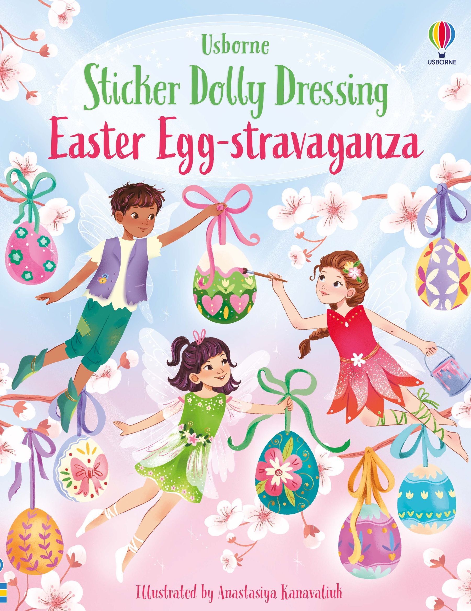 Sticker Dolly Dressing Easter Egg-Stravaganza