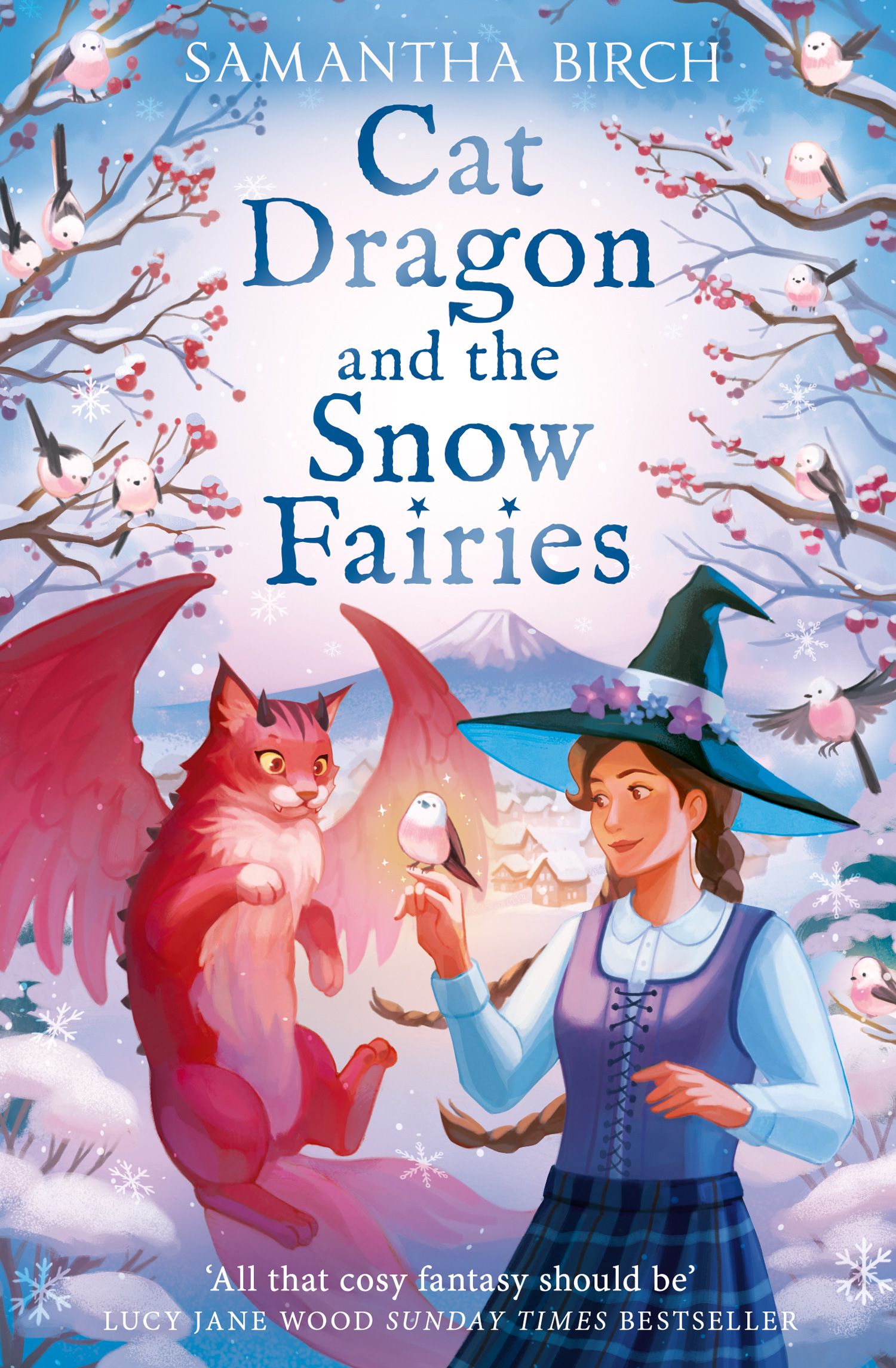 Cat Dragon and the Snow Fairies