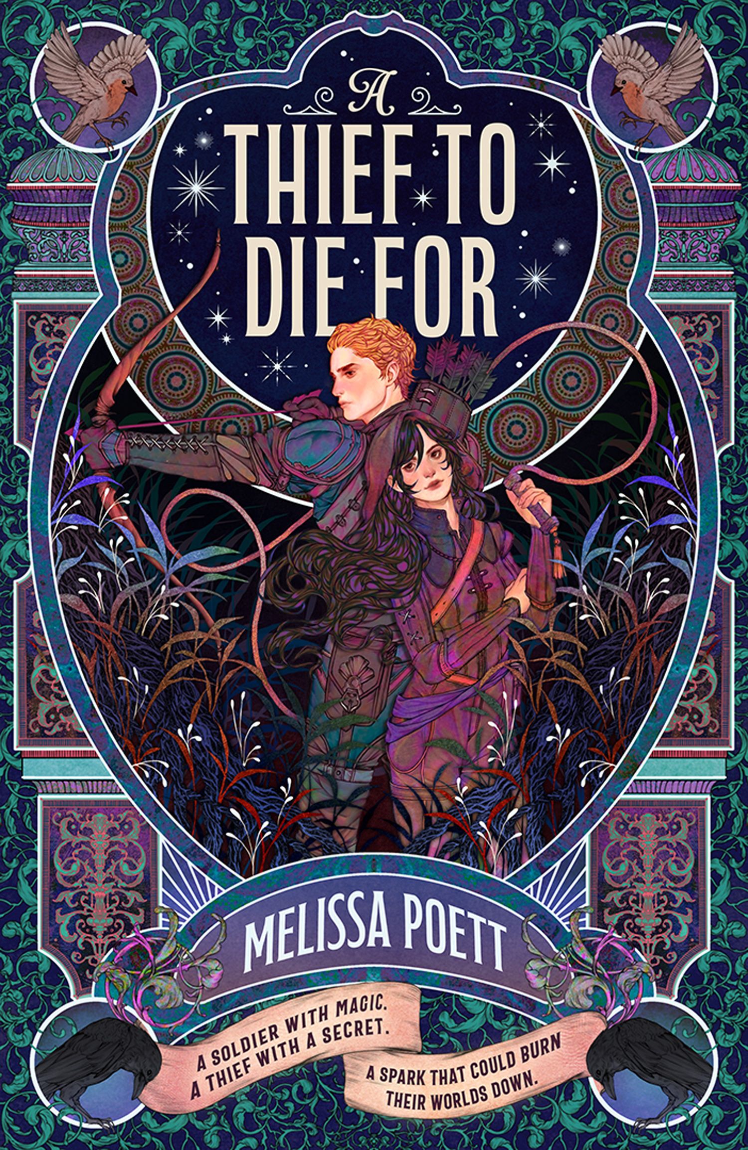A Thief to Die For: New for 2026, a dystopian YA enemies-to-lovers romantasy
