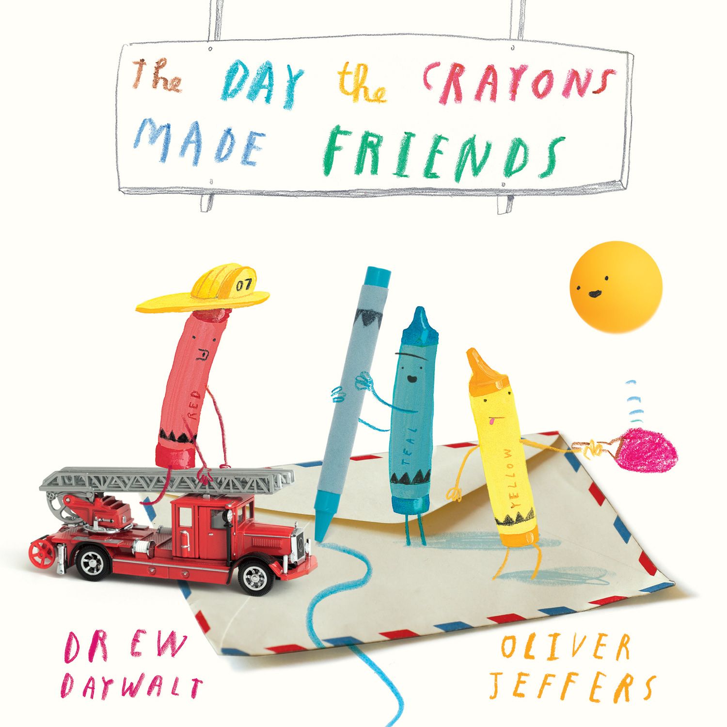 The Day The Crayons Made Friends