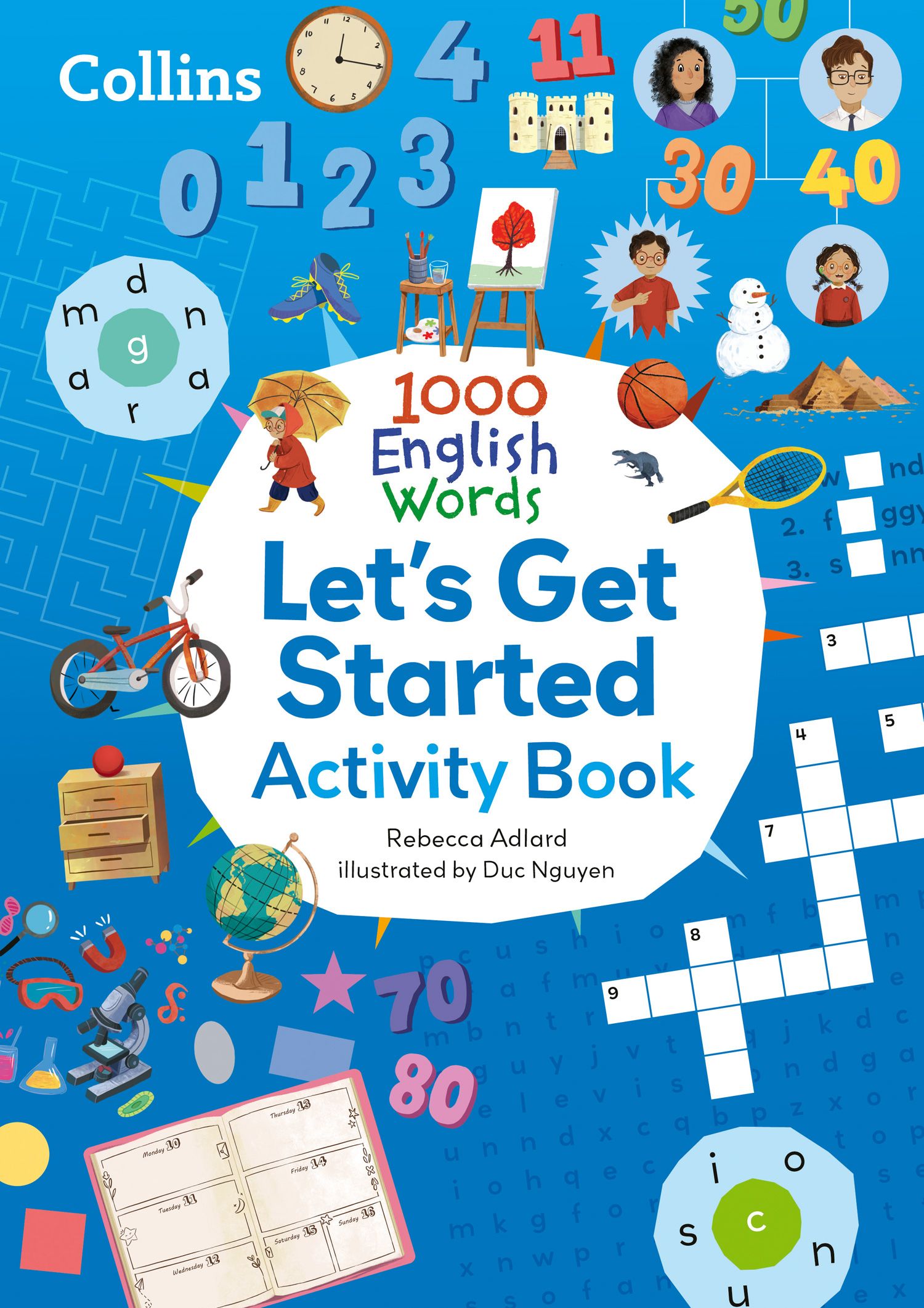 1000 English Words: Let's Get Started Activity Book