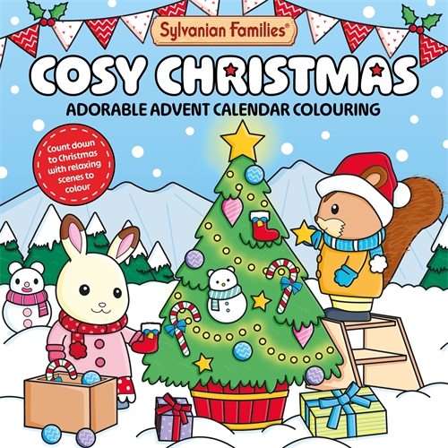Sylvanian Families Cosy Christmas Adorable Advent Calendar Colouring