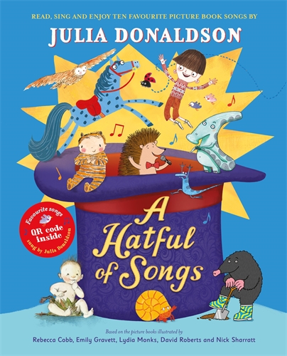 A Hatful of Songs Book with QR code audio