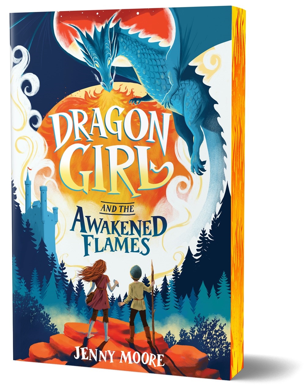 Dragon Girl and the Awakened Flames