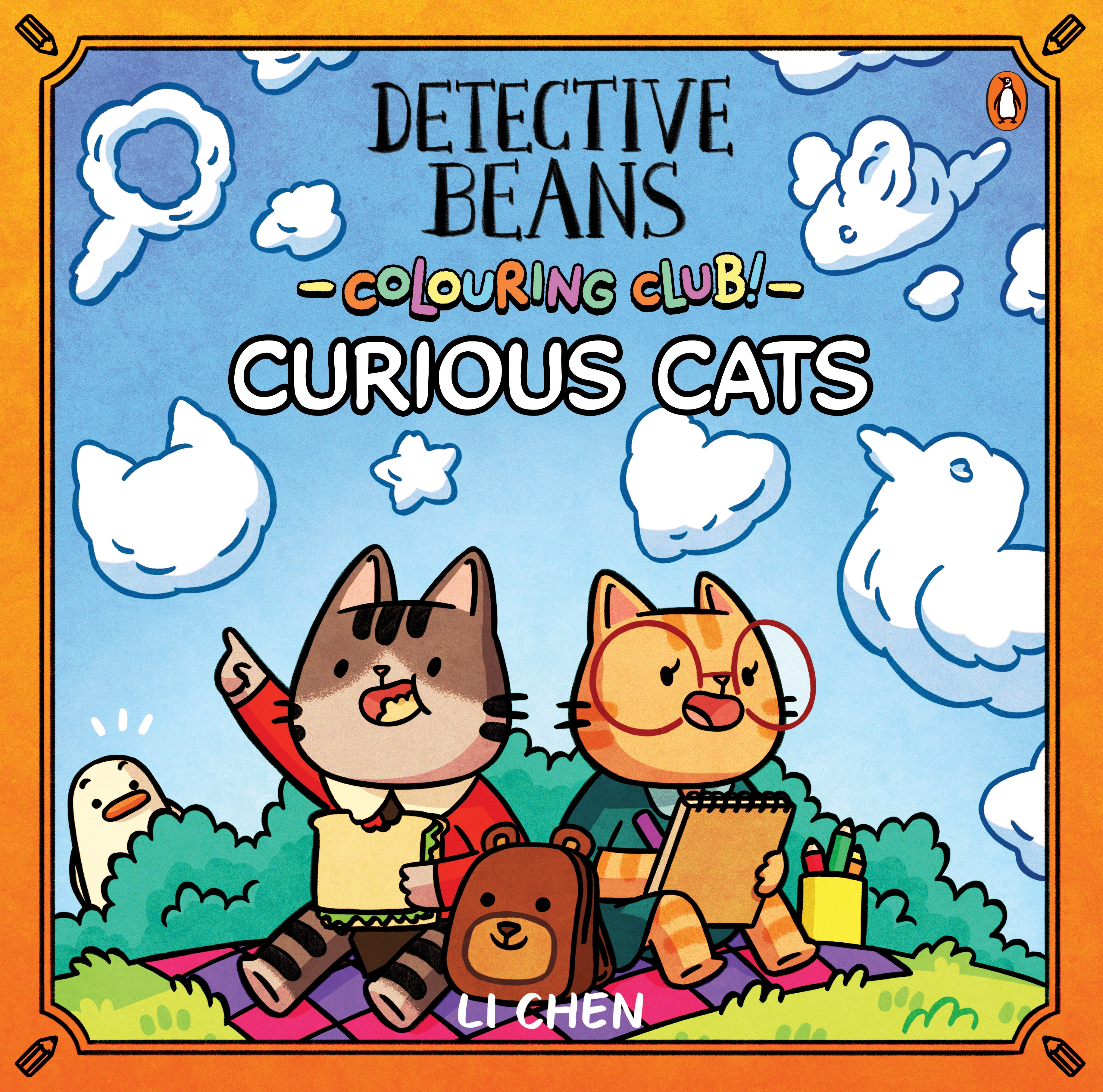 Detective Beans Colouring Club