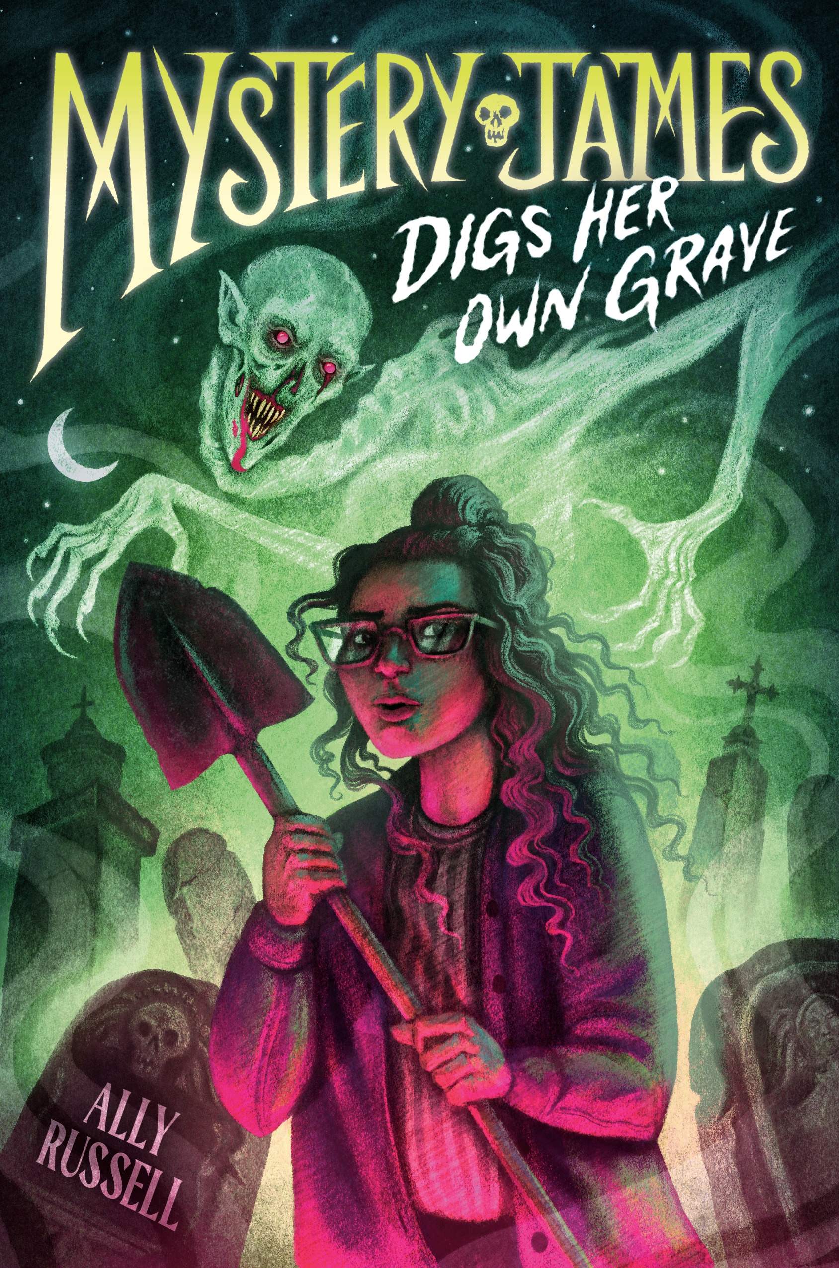 Mystery James Digs Her Own Grave