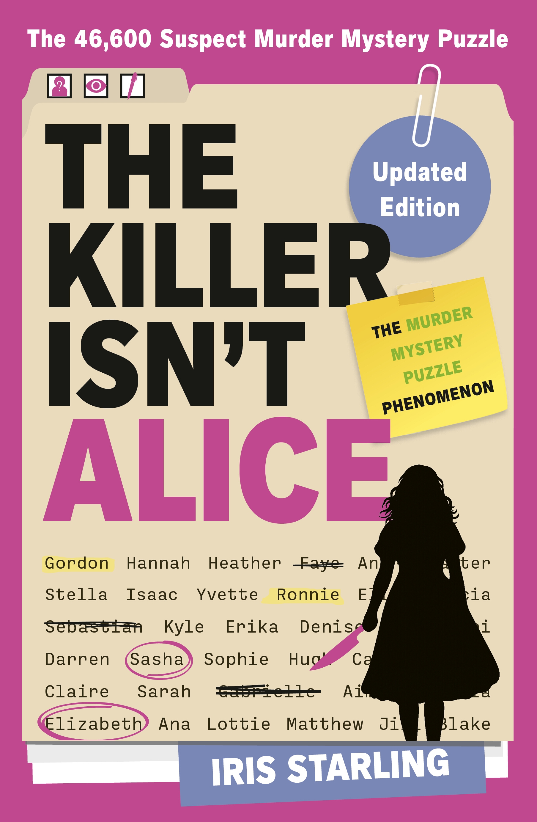 The Killer Isn't Alice The 46,600 Suspect Murder Mystery Puzzle