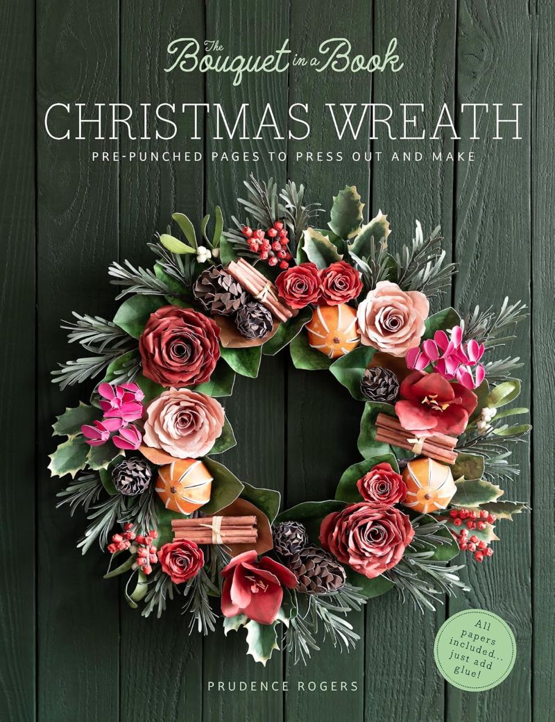 Bouquet in a Book: Christmas Wreath
