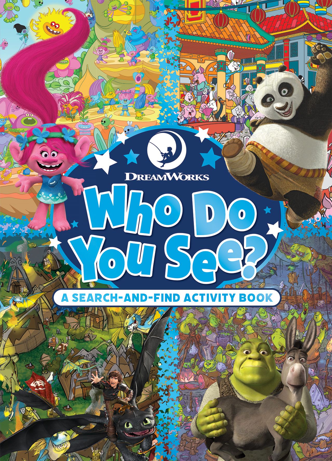 DreamWorks: Who Do You See? A Search-and-Find Activity Book