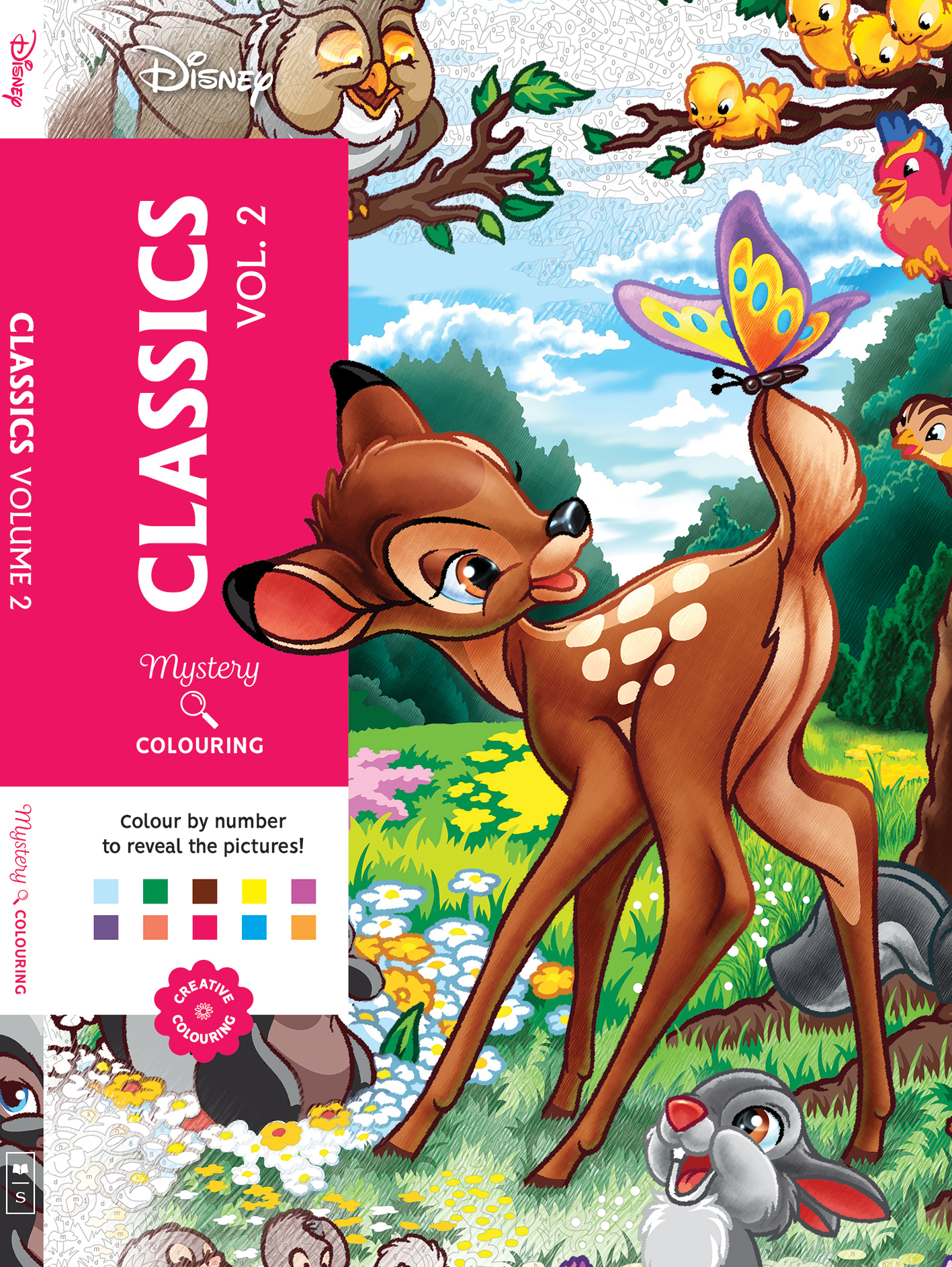 Disney Classics: Mystery Colouring Vol 2. (Colour by Numbers)