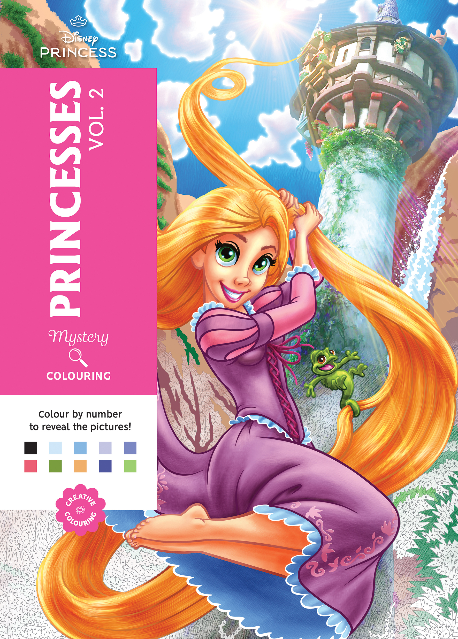 Disney Princess: Mystery Colouring Vol 2. (Colour by Numbers)