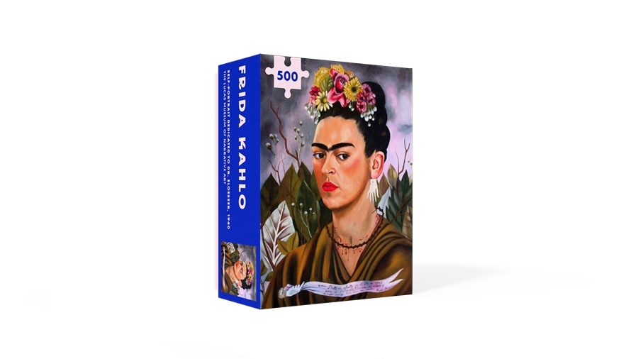 Frida Kahlo, 500-Piece Jigsaw Great Art, One Piece at a Time
