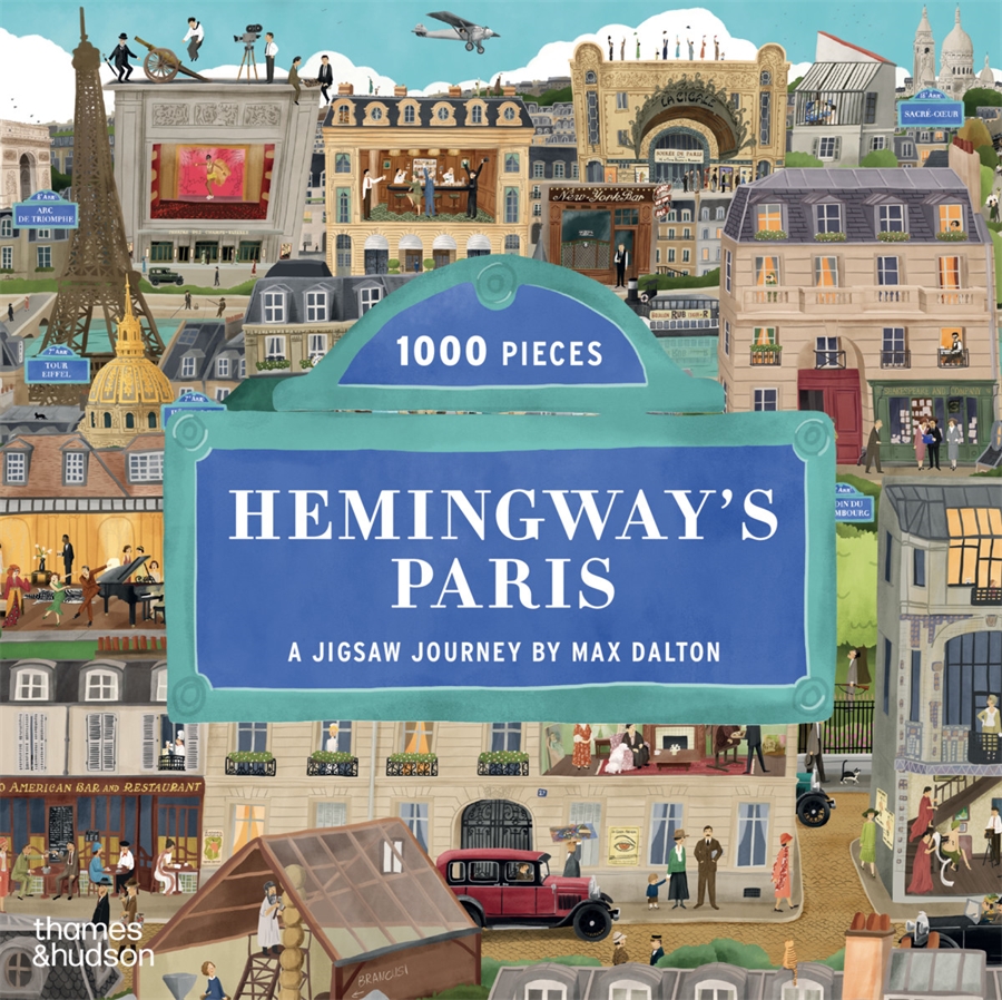 Hemingway's Paris A 1000 Piece Jigsaw Puzzle