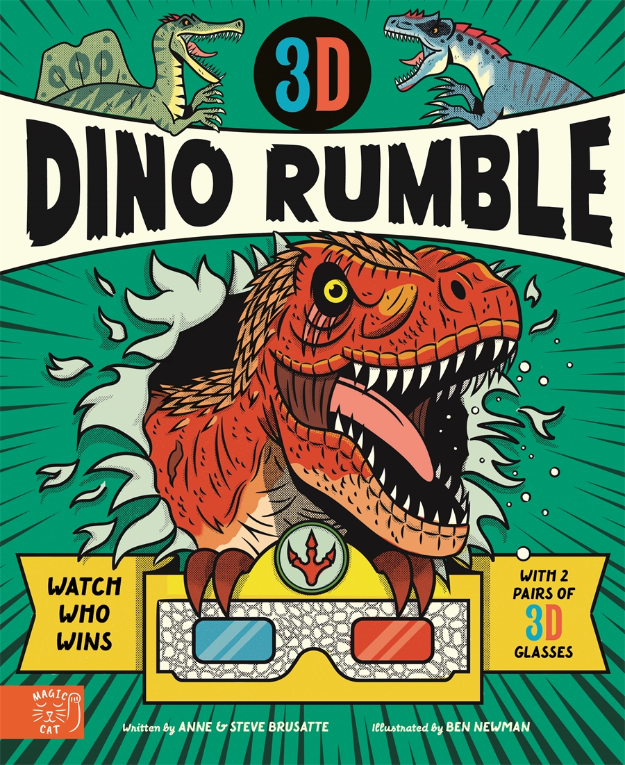 3D Dino Rumble Watch Who Wins In 3D With Two Pairs Of Glasses
