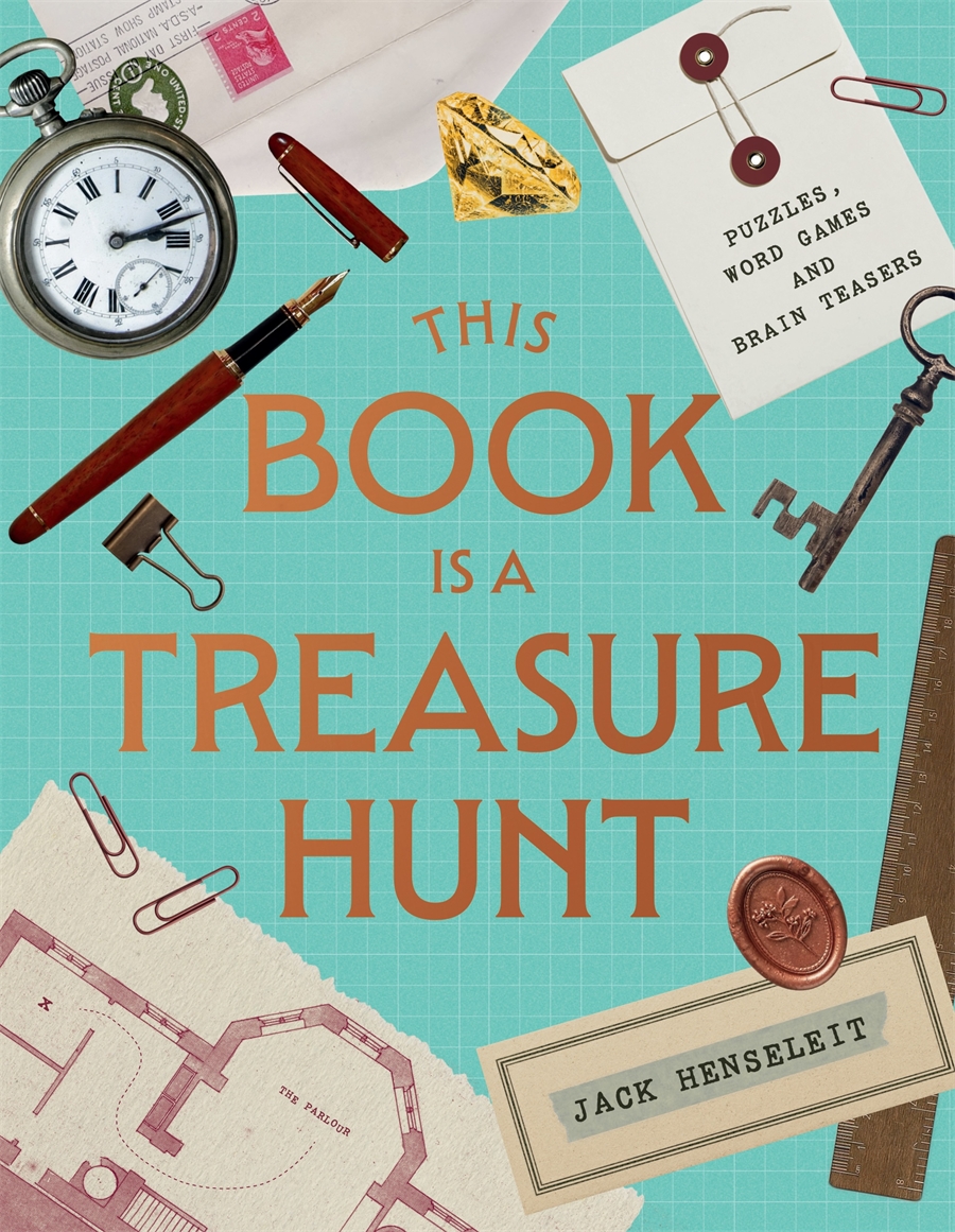This Book is a Treasure Hunt Puzzles, word games and brain teasers